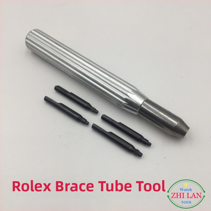 Laikrodžių taisymo įrankis Laikrodžių strypo vamzdelis atviras baltas plieninis strypas vamzdelis atviras darbo S laikrodžių strypo vamzdelis Laikrodžių taisymo įrankis