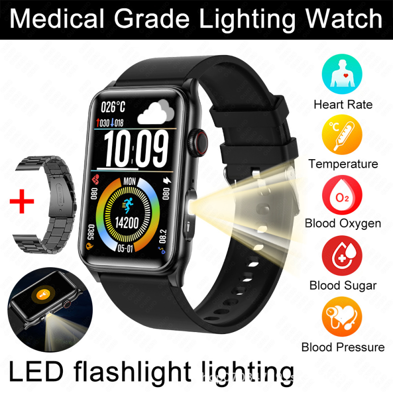 G50 okosóra új termék, határokon átnyúló Bluetooth hívás, vércukorszint, pulzusszám, vérnyomás, vér oxigén karkötő, alvás Udon