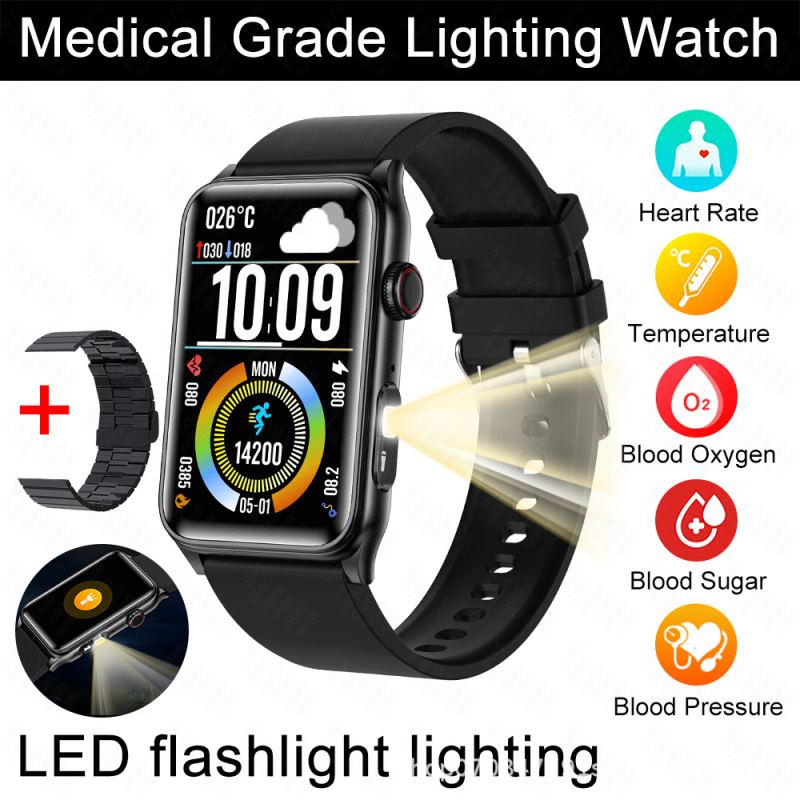 G50 okosóra új termék, határokon átnyúló Bluetooth hívás, vércukorszint, pulzusszám, vérnyomás, vér oxigén karkötő, alvás Udon