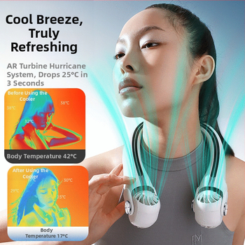 Νέος διασυνοριακός ανεμιστήρας halter με ρότορα ψύξης ημιαγωγών Σύστημα ψυχρού αέρα με στρόβιλο AR Ρυθμιζόμενος ανεμιστήρας halter τριών ταχυτήτων