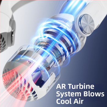 Νέος διασυνοριακός ανεμιστήρας halter με ρότορα ψύξης ημιαγωγών Σύστημα ψυχρού αέρα με στρόβιλο AR Ρυθμιζόμενος ανεμιστήρας halter τριών ταχυτήτων