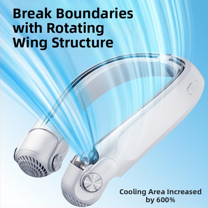 Cezhraničný nový polovodičový chladiaci rotorový ventilátor AR turbínový systém studeného vzduchu Trojstupňový nastaviteľný ventilátor