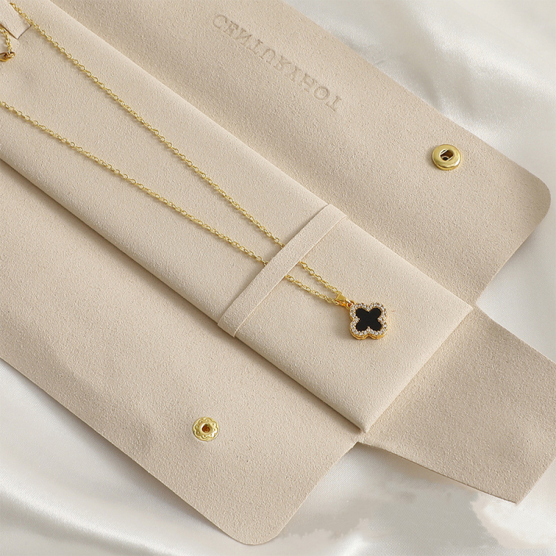 Gamyklinis mikropluošto aukštos kokybės papuošalų krepšys, karoliai, pakabukas, nešiojamas laikymo krepšys, karoliai, pakavimo krepšys, papuošalų laikymo krepšys