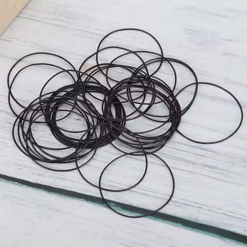 Аксесоари за часовници, гумена комбинация от водоустойчив пръстен, костюм 0.5 мм, 0.6 мм, 0.7 мм, заден капак на часовник, водоустойчив O-уплътнение