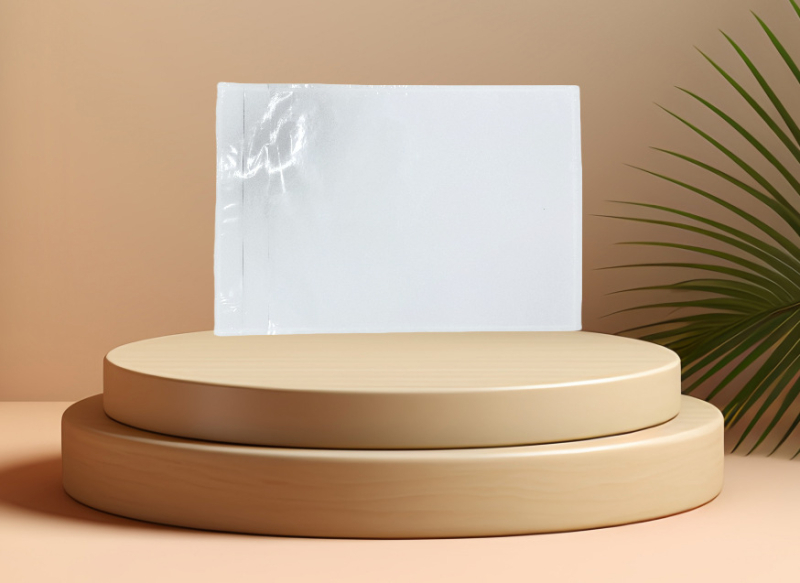 Producător en-gros Express Pungă adezivă Transparentă Pungă adezivă Logistică Suprafață Pungă unică Factură Document Pungă autoadezivă Cutie Pungă unică