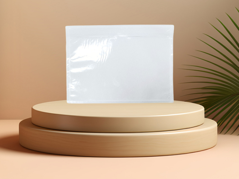 Producător en-gros Express Pungă adezivă Transparentă Pungă adezivă Logistică Suprafață Pungă unică Factură Document Pungă autoadezivă Cutie Pungă unică