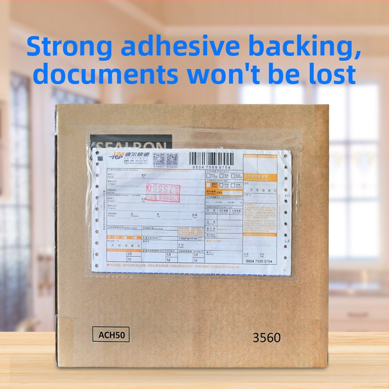 Производител на едро Експресна самозалепваща се торбичка Прозрачна самозалепваща се торбичка Логистична повърхност Единична торбичка Фактура Документ Самозалепваща се торбичка Кутия Единична торбичка