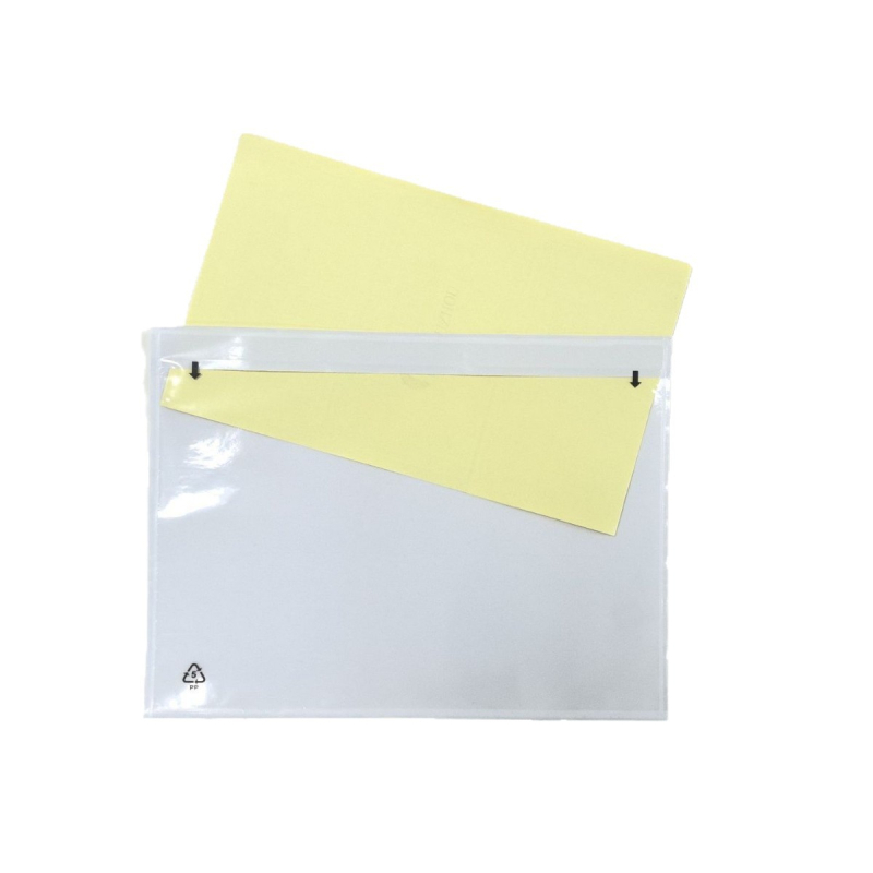 Producător en-gros Express Pungă adezivă Transparentă Pungă adezivă Logistică Suprafață Pungă unică Factură Document Pungă autoadezivă Cutie Pungă unică