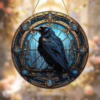 Tehase otsene akrüülketta piiriüleste plahvatuste akrüülist paabulinnu öökulli ripatsikaunistused