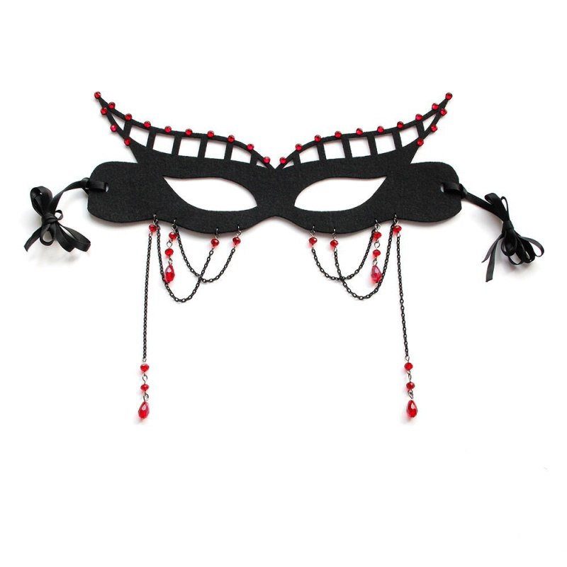 Хелоуин Коледа Фестивал на духовете Великден Маскарад Парти Представление Паяк Цвете Маска Различна Колекция 1