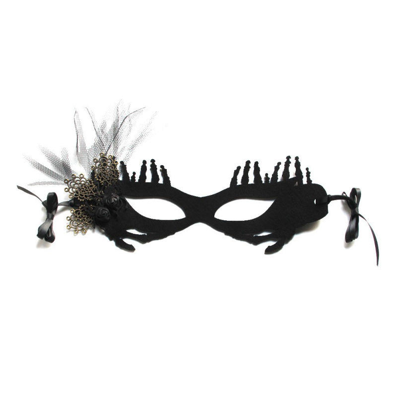 Хелоуин Коледа Фестивал на духовете Великден Маскарад Парти Представление Паяк Цвете Маска Различна Колекция 1