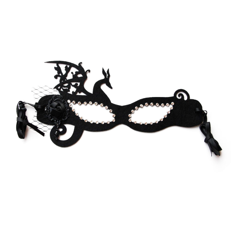 Хелоуин Коледа Фестивал на духовете Великден Маскарад Парти Представление Паяк Цвете Маска Различна Колекция 1