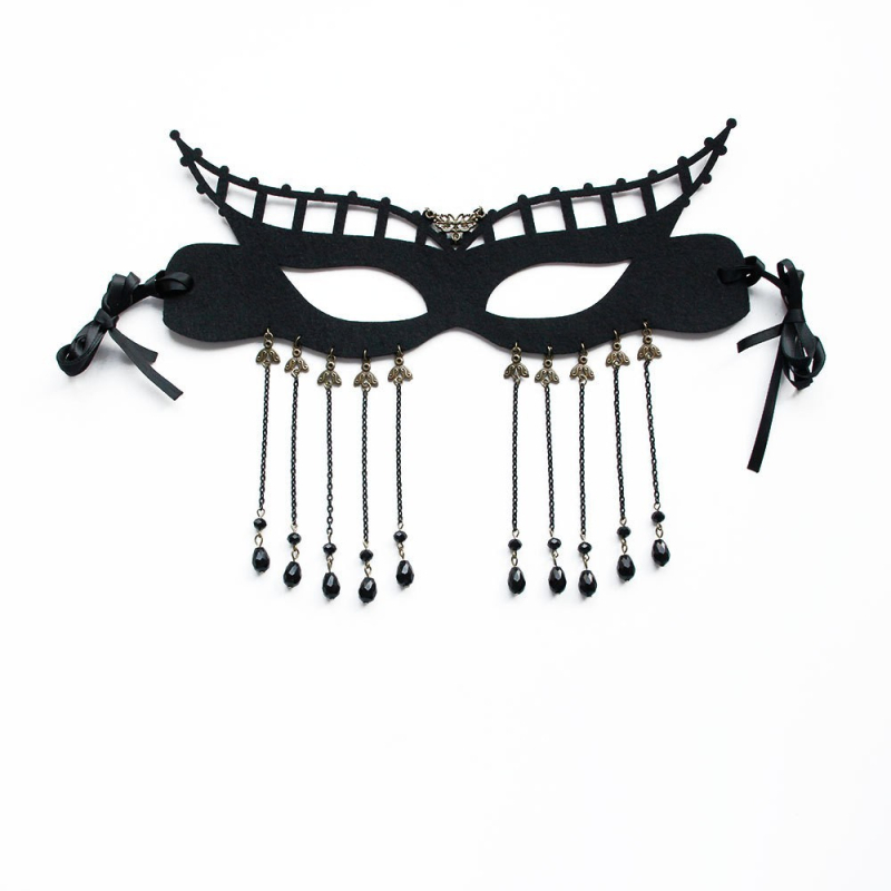 Хелоуин Коледа Фестивал на духовете Великден Маскарад Парти Представление Паяк Цвете Маска Различна Колекция 1