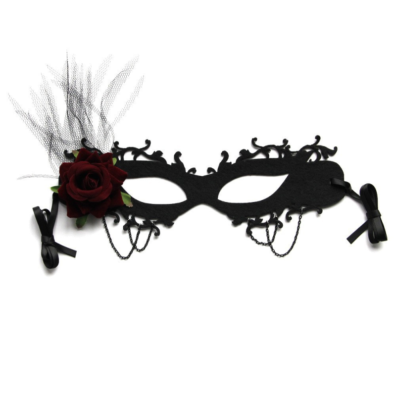 Хелоуин Коледа Фестивал на духовете Великден Маскарад Парти Представление Паяк Цвете Маска Различна Колекция 1