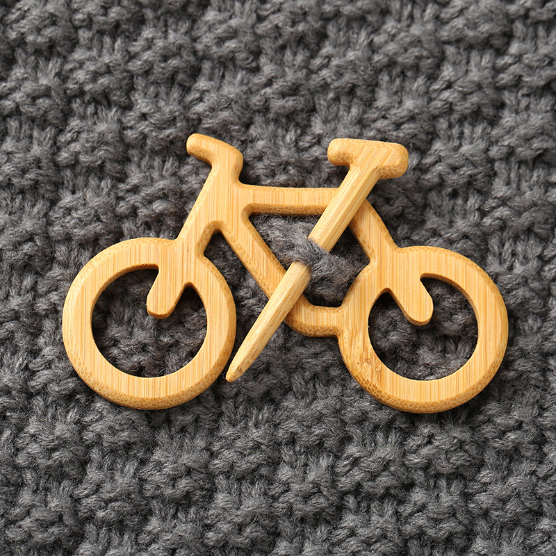 Határon átnyúló új brosstű faállat mintával, faállat bross ajándékba