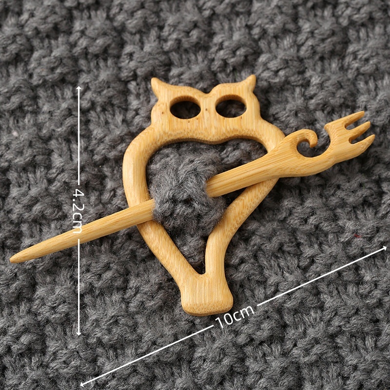 Határon átnyúló új brosstű faállat mintával, faállat bross ajándékba