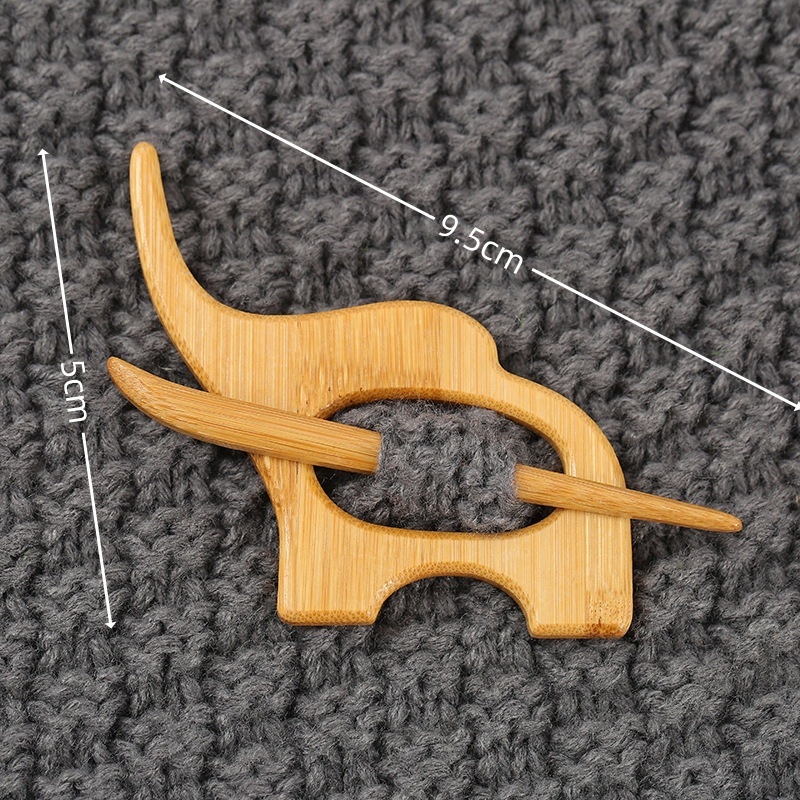 Határon átnyúló új brosstű faállat mintával, faállat bross ajándékba