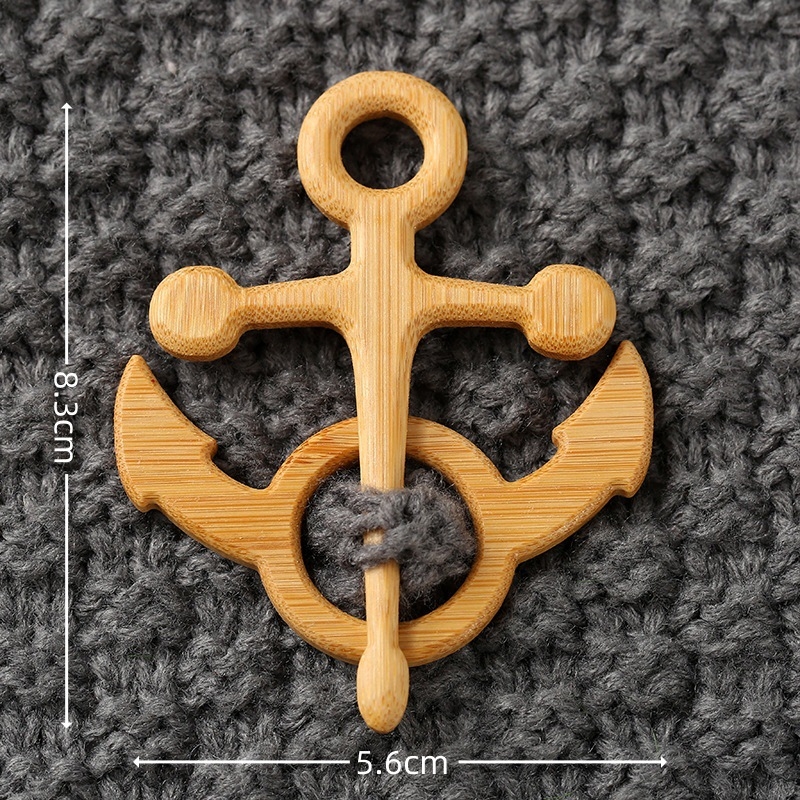 Határon átnyúló új brosstű faállat mintával, faállat bross ajándékba