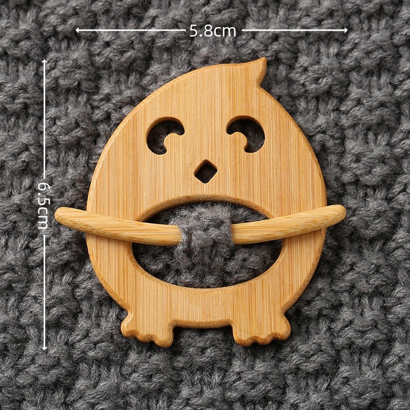 Határon átnyúló új brosstű faállat mintával, faállat bross ajándékba