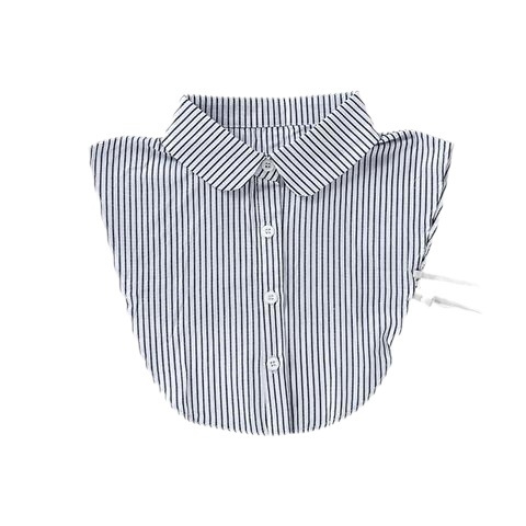 Új, mindenhez illő hamis nyakörv, fehér csíkos háttérrel, színnel, személyiséggel, kényelmes temperamentummal, hamis nyakörv, napi ingázós partira, napi viseletre