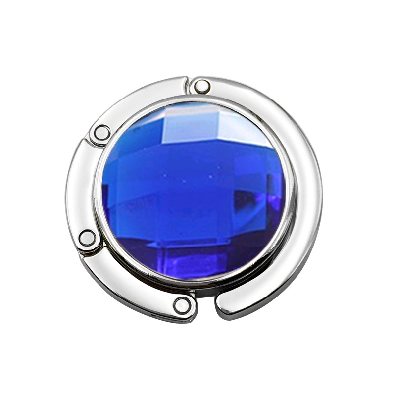 Divatos és hordozható kerek akril drágakő táska akasztó női táska asztali karácsonyi harisnya kandalló akasztó többszínű