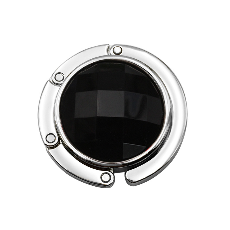 Divatos és hordozható kerek akril drágakő táska akasztó női táska asztali karácsonyi harisnya kandalló akasztó többszínű