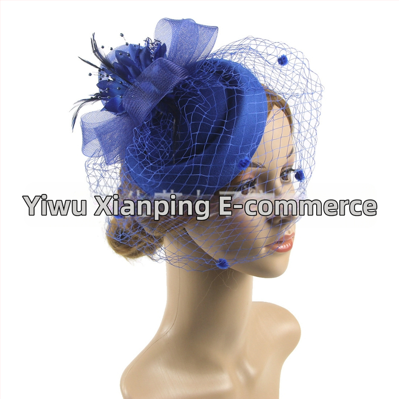 „Amazon“ populiariausi europietiški ir amerikietiški vestuviniai galvos apdangalai, retro stiliaus tinklinė cilindrinė skrybėlė, plunksnų plaukų aksesuarai, žokėjų klubo skrybėlių galvos apdangalas