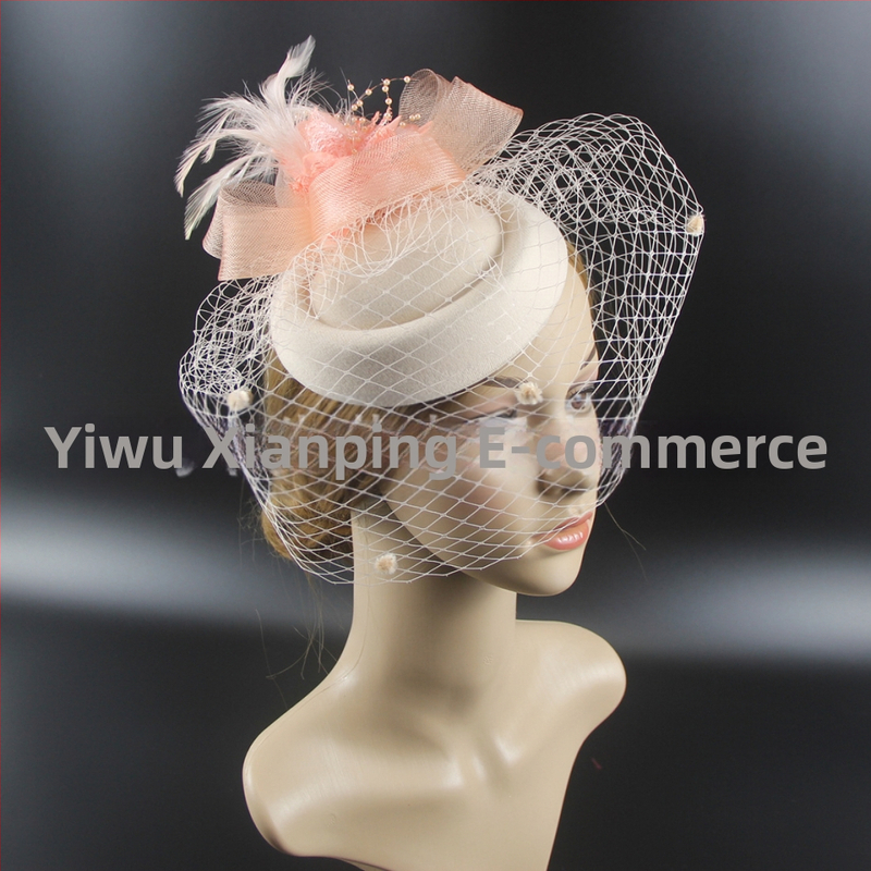 „Amazon“ populiariausi europietiški ir amerikietiški vestuviniai galvos apdangalai, retro stiliaus tinklinė cilindrinė skrybėlė, plunksnų plaukų aksesuarai, žokėjų klubo skrybėlių galvos apdangalas