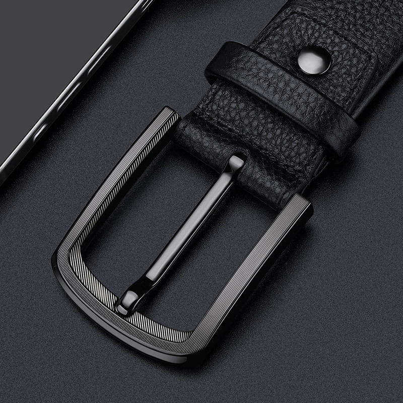 King's Paul öv, férfi, csúcskategóriás, valódi bőr tűs csattal, 2025-ös új, üzleti, minden mérkőzésre alkalmas, marhabőr öv, divatos derékkal.