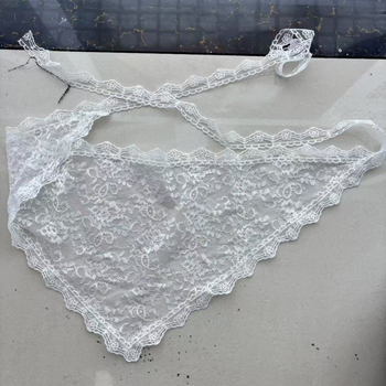 Fart Curtain Base Artefakt Uus pitsist sisemine võrgusilma pitsist aluspesu madala vöökohaga kolmnurk