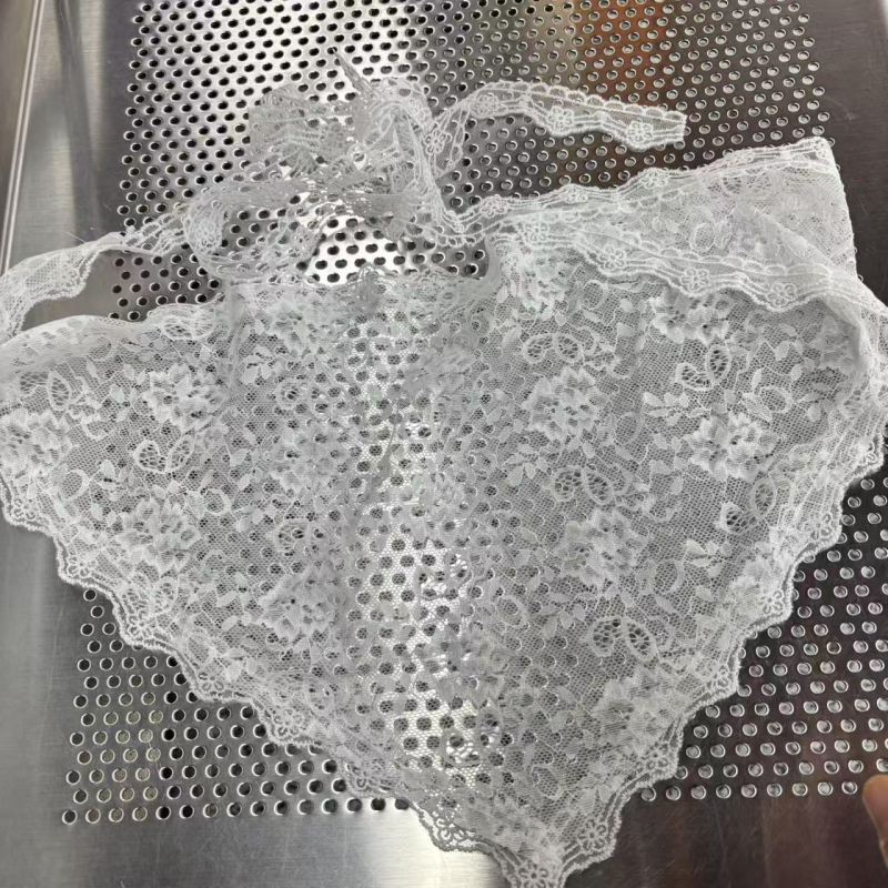 Fart Curtain Base Artefakt Uus pitsist sisemine võrgusilma pitsist aluspesu madala vöökohaga kolmnurk