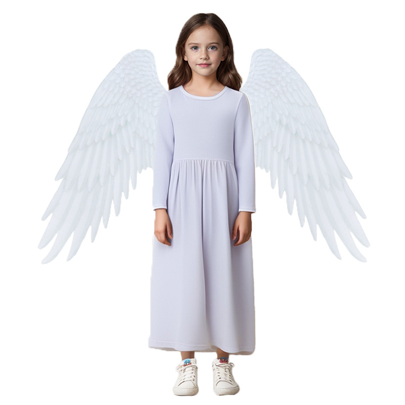 Mergaitiška labai ilga suknelė ilgomis/trumpomis rankovėmis laisvalaikio šventinė suknelė