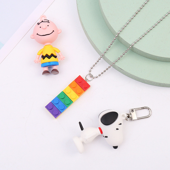 Armas Lego rippkett pehmest kummist nuku autovõtmehoidja kott ripats tegevuskingitus Charlie ripats