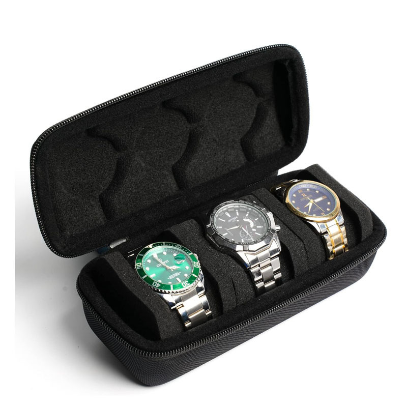 Чанта за защита на смарт часовник, твърда кутия за часовник за пътуване, възглавница за съхранение и съхранение на часовник против движение