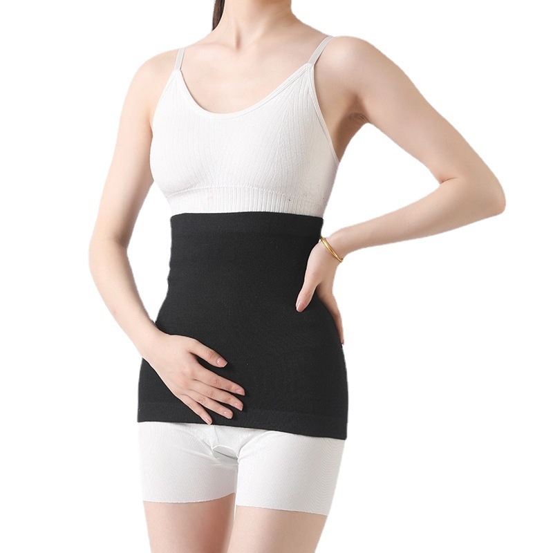 Megztas diržas su juosmens apsauga, pilvo apimtis vyrams ir moterims, megztas vilnonis juosmens apsaugas, pilvo šildytuvas, šilta elastinė pilvo juosta