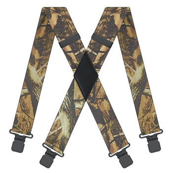 Трансгранична доставка 5 см разширена еластична мъжка презрамка X-type 4-clip каишка за възрастни с принт