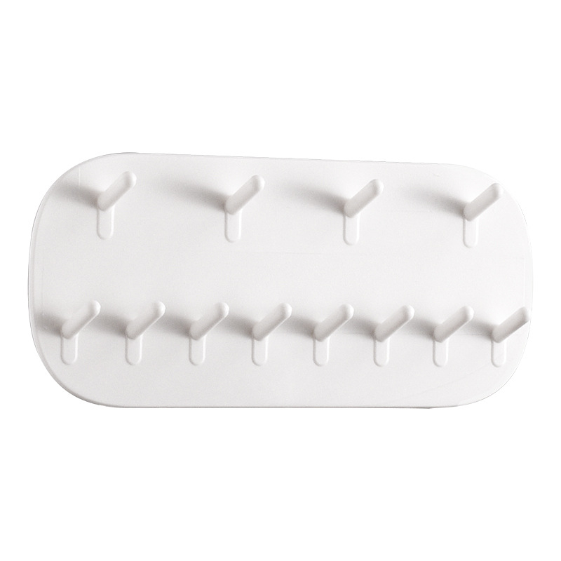 Ehteriiul ilma mulgustamiseta seinale riputatav majapidamiskõrvarõngaste kaelakee hoiuriiul seinale kinnitatav ehete vitriin tehase otsetarnimiseks