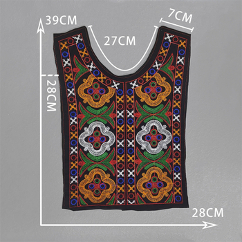 aukštos kokybės poliesterio siuvinėjimo aksesuarai etninio stiliaus miao siuvinėjimo dekoracijos siuvimo „pasidaryk pats“ aksesuarai nėrinių spektaklio drabužiai