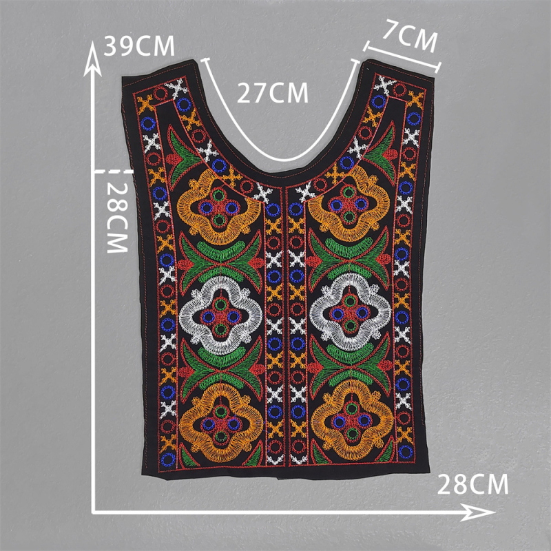 aukštos kokybės poliesterio siuvinėjimo aksesuarai etninio stiliaus miao siuvinėjimo dekoracijos siuvimo „pasidaryk pats“ aksesuarai nėrinių spektaklio drabužiai