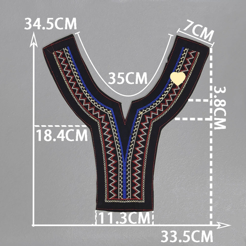 aukštos kokybės poliesterio siuvinėjimo aksesuarai etninio stiliaus miao siuvinėjimo dekoracijos siuvimo „pasidaryk pats“ aksesuarai nėrinių spektaklio drabužiai