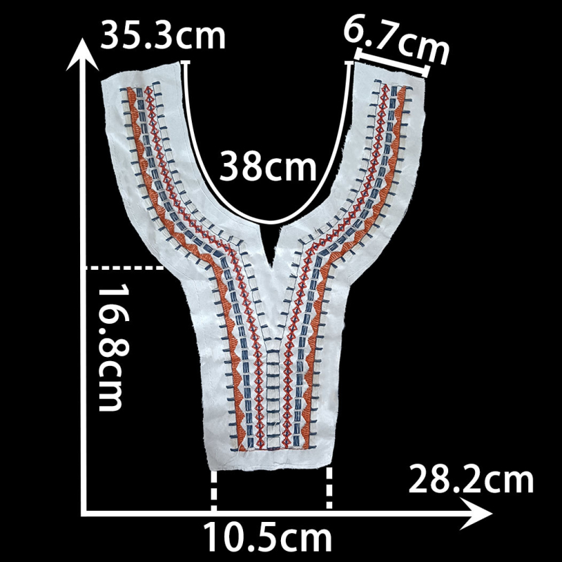 aukštos kokybės poliesterio siuvinėjimo aksesuarai etninio stiliaus miao siuvinėjimo dekoracijos siuvimo „pasidaryk pats“ aksesuarai nėrinių spektaklio drabužiai