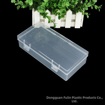 Permatoma stačiakampė plastikinė dėžutė 185x90x45, maža papuošalų laikymo dėžutė, smulkių dalių dėžutė, priedų, įrankių, PP dėžutė