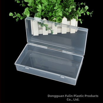 Permatoma stačiakampė plastikinė dėžutė 185x90x45, maža papuošalų laikymo dėžutė, smulkių dalių dėžutė, priedų, įrankių, PP dėžutė