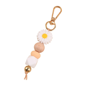 Uus käsitööna valminud silikoonist helmestega ripats-ehted, loominguline isetehtud koomiksikarikakrast ripats-võtmehoidja