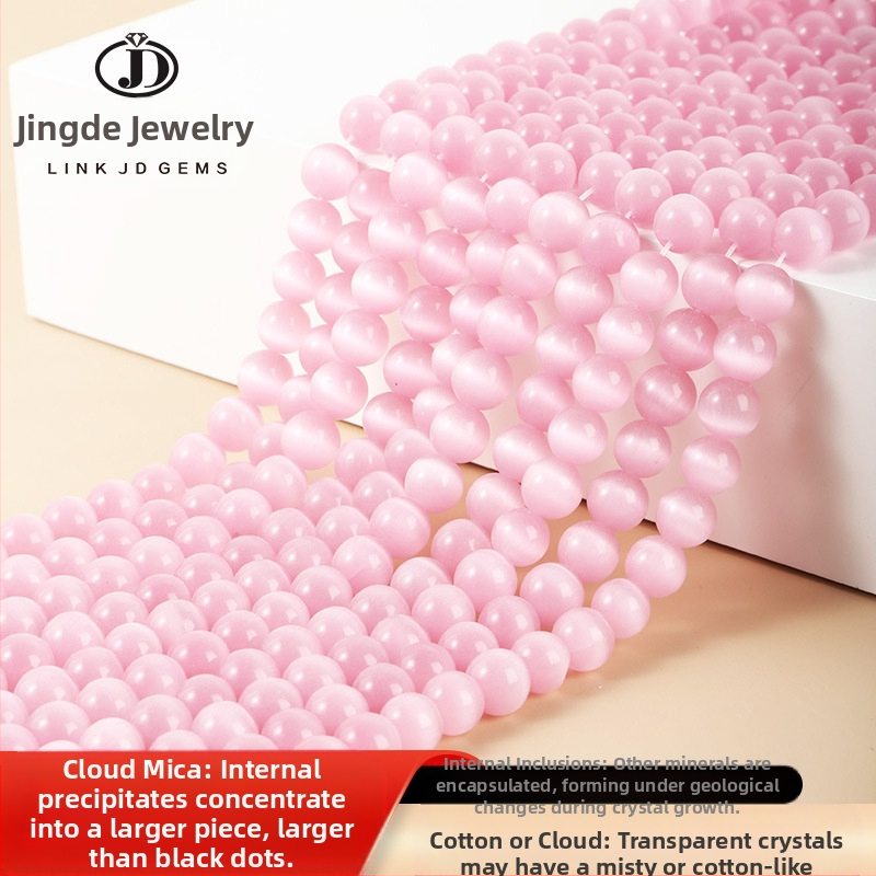 Gyári közvetlen szállítás, többszínű macskaszem köves gyöngyök, kézzel készített, barkács ékszerek, kiegészítők, karkötők, nyakláncok, félkész kerek gyöngyök, nagykereskedelem