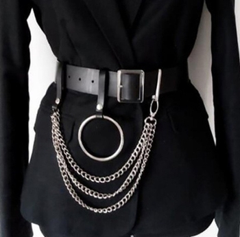 Minimalistinė juosmens grandinėlė vyrams ir moterims, universalus suknelės diržas moterims, laisvalaikio diržas madingoms merginoms