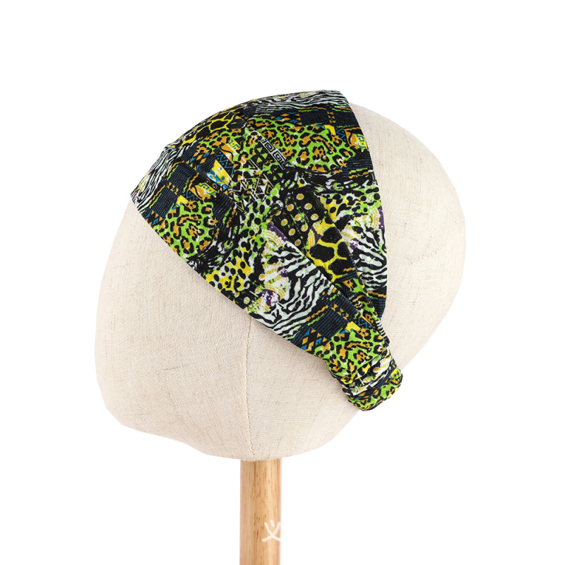 Meeste trükitud peapael Euroopa ja Ameerika uus elastne higi imav sportlik juuksepael õues jooksmiseks ja fitnessiks hingav juuksepael