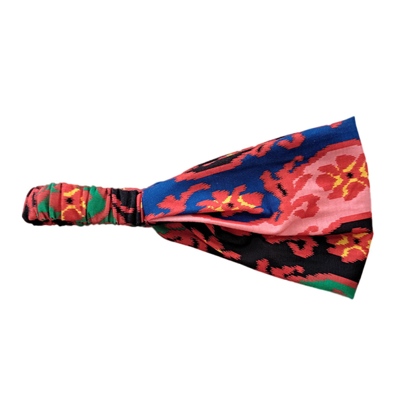 Meeste trükitud peapael Euroopa ja Ameerika uus elastne higi imav sportlik juuksepael õues jooksmiseks ja fitnessiks hingav juuksepael