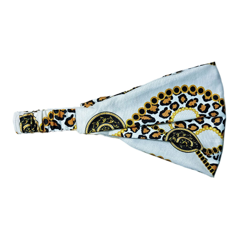 Meeste trükitud peapael Euroopa ja Ameerika uus elastne higi imav sportlik juuksepael õues jooksmiseks ja fitnessiks hingav juuksepael