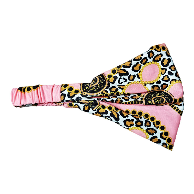 Meeste trükitud peapael Euroopa ja Ameerika uus elastne higi imav sportlik juuksepael õues jooksmiseks ja fitnessiks hingav juuksepael